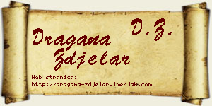 Dragana Zdjelar vizit kartica